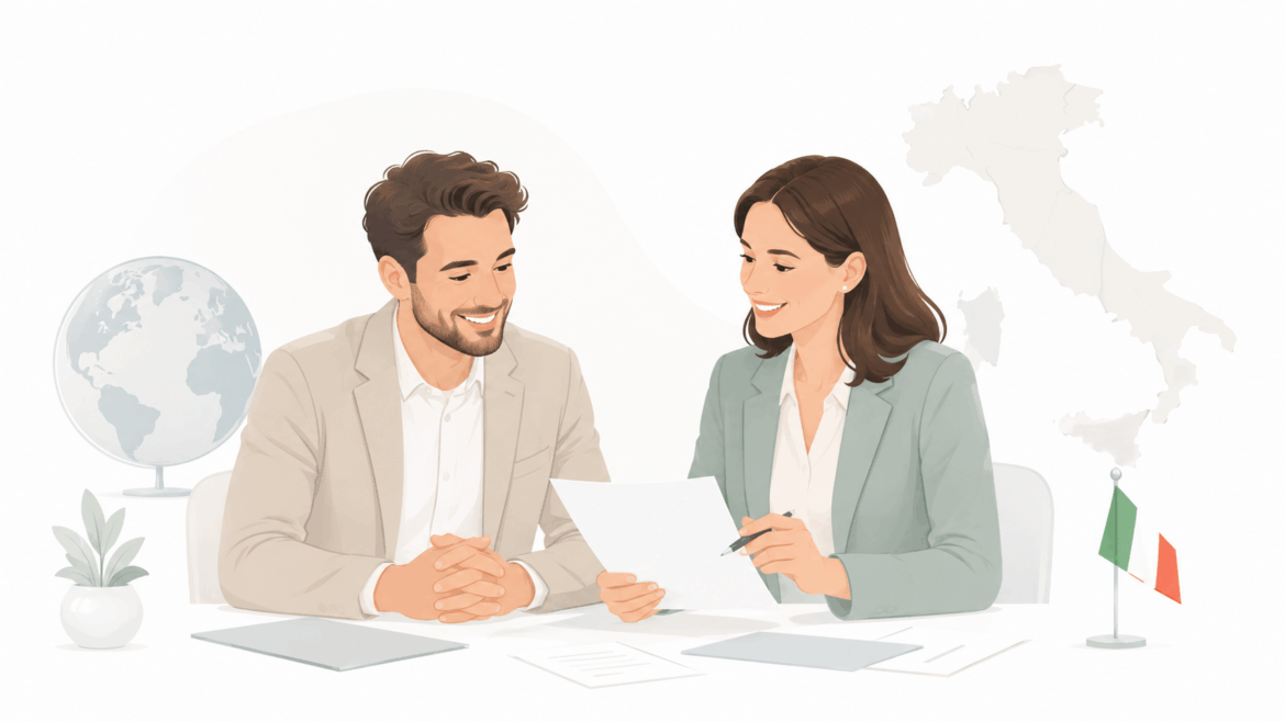 Partita iva italiana azienda esteraa