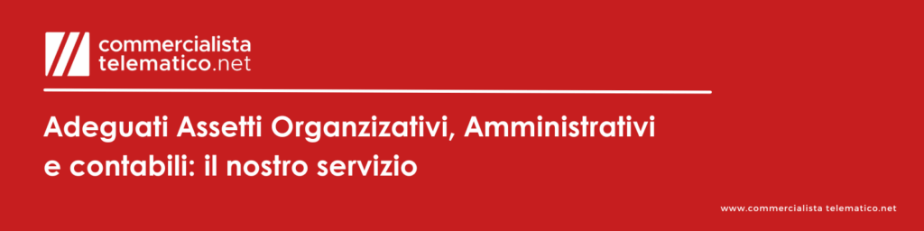 Consulenza adeguati assetti organizzativi, amministrativi e contabili