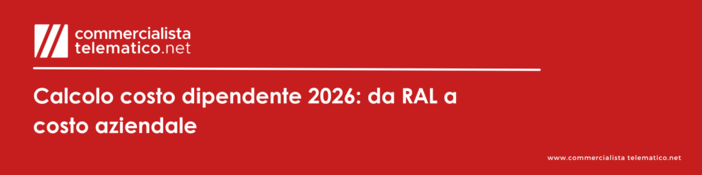 Calcolo costo dipendente