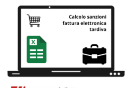 calcolo sanzioni fattura elettronica tardiva