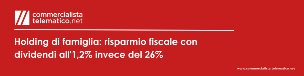 Schema di una holding di famiglia con soci, holding SRL e società operative
